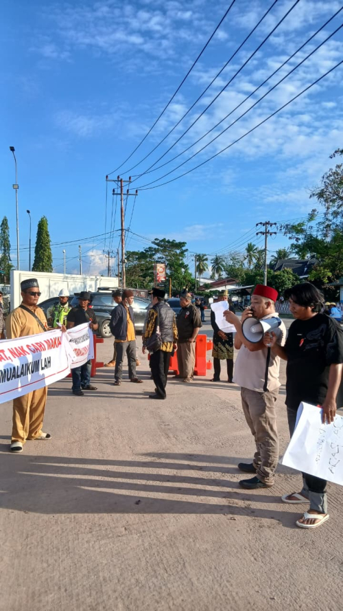 Aktivitas Pembangunan SBE Plant PT SDS Di Kecam Solidaritas Rakyat Dumai Minta Penegakan Aturan