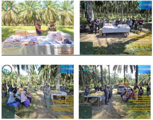 Tradisi Jumat Berkah: KSO Cibaliung & Petani Parit Nan Tinggi Rutin Salurkan Beras untuk Karyawan dan Warga Pedalaman