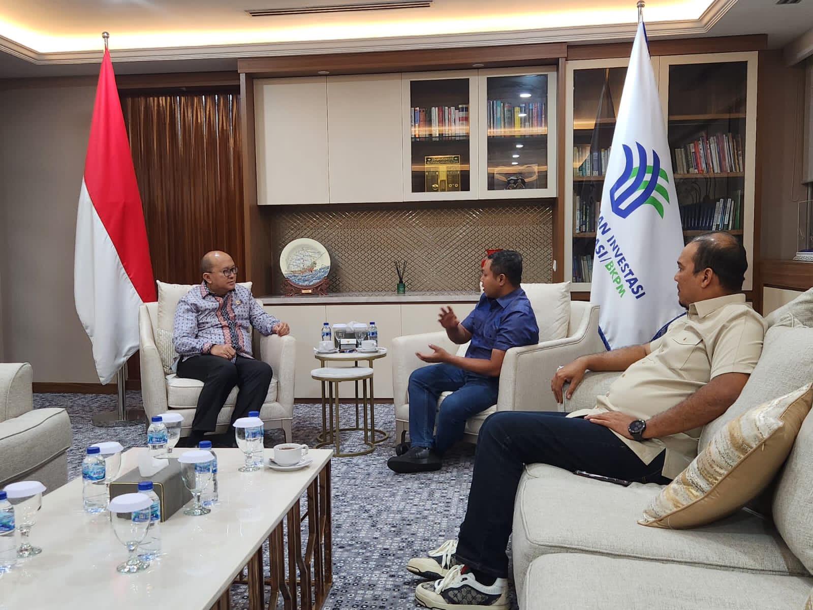 Serius Kawal Investasi Masuk Ke Riau, Gubernur Terpilih Abdul Wahid Sowan Ke Mentri Investasi dan Hilirisasi