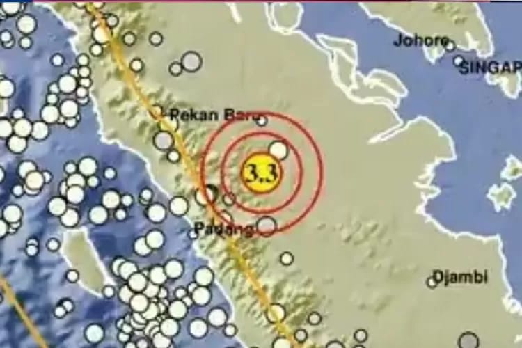 Gempa M 3,9 Guncang Rokan Hulu, Warga Diminta Tetap Waspada