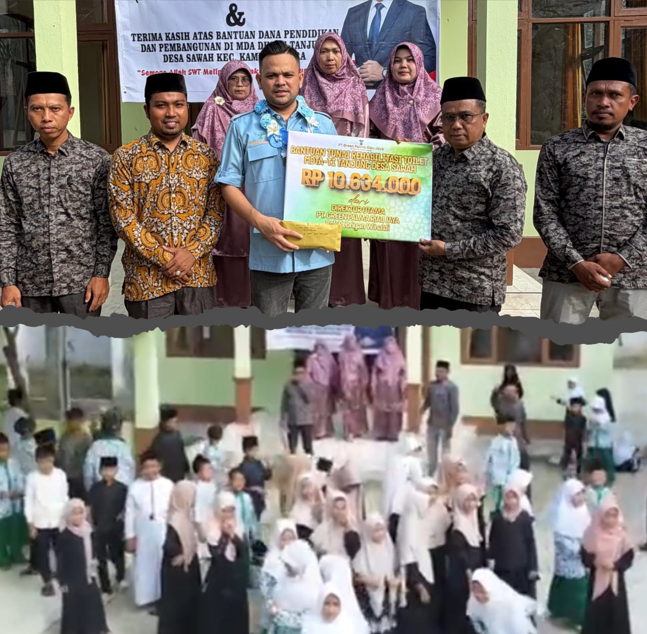 Air Mata Syukur di MDTA Dusun Tanjung: Pebriyan Wnaldi Bangun Toilet dan Bayarkan Gaji Guru yang Lama Tertunda