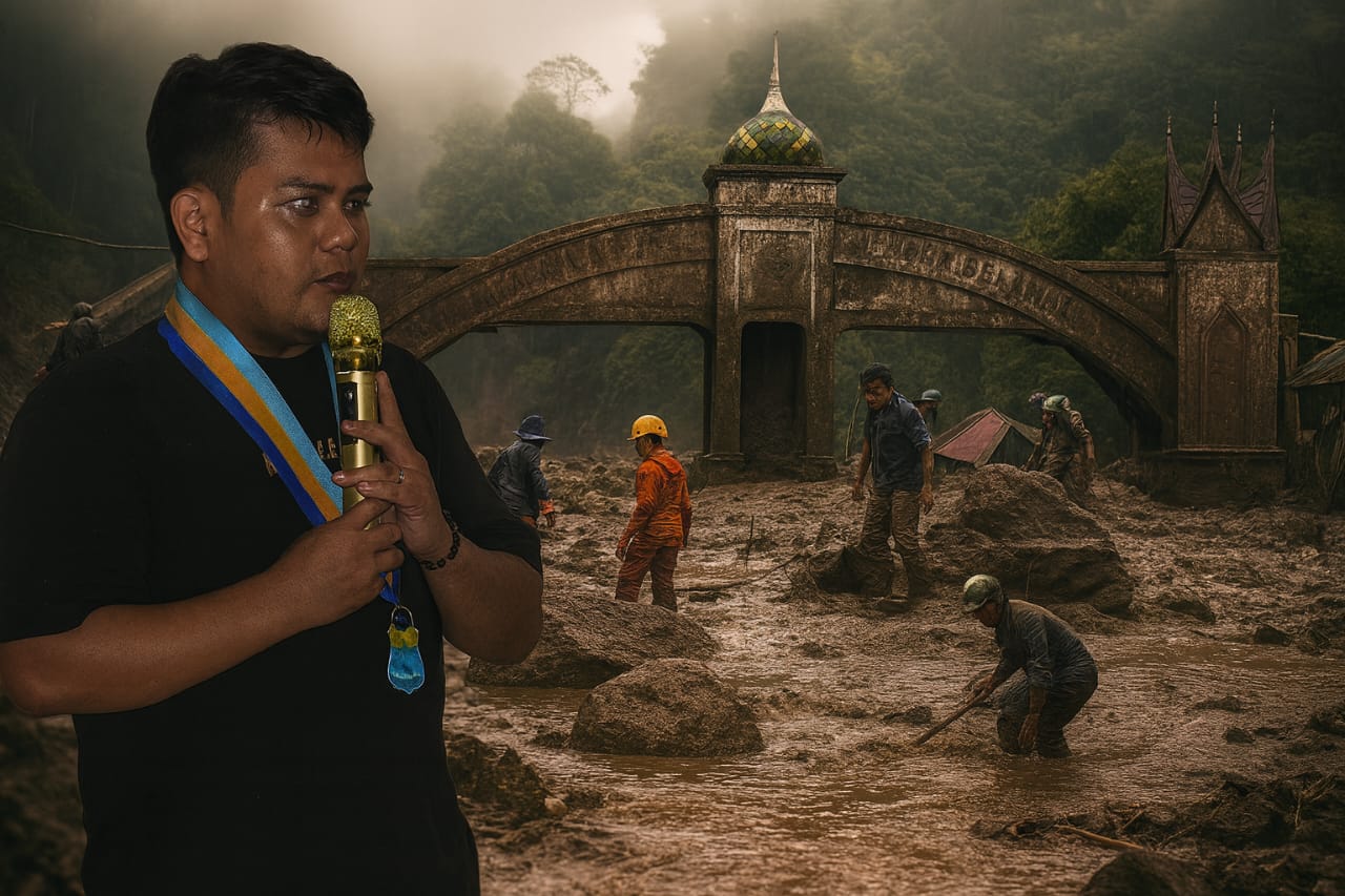 Banjir Pasaman Barat Makin Parah: Pemuda & Mahasiswa Tuding Ada Mafia Tambang - Illegal Logging yang Dibiarkan