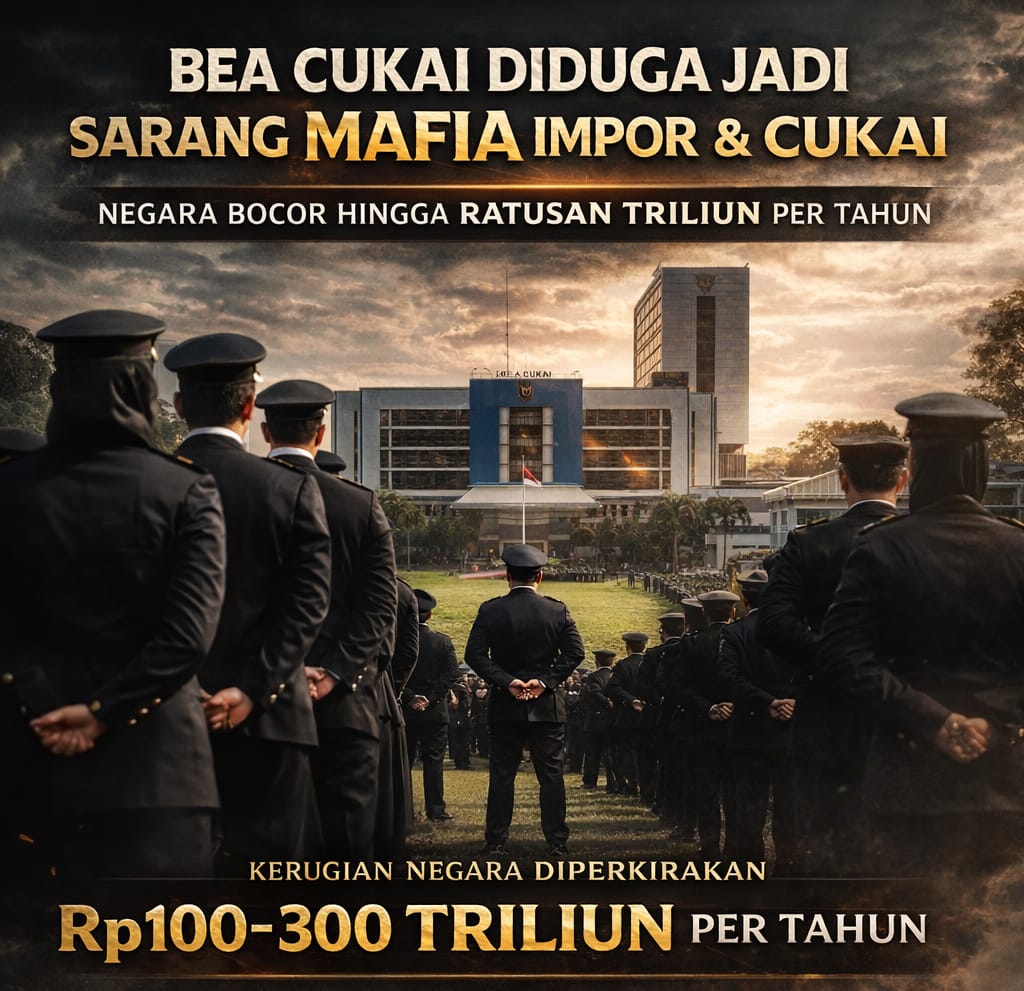 Bea Cukai Diduga Jadi Sarang Mafia Impor dan Cukai, Negara Bocor Hingga Ratusan Triliun Rupiah